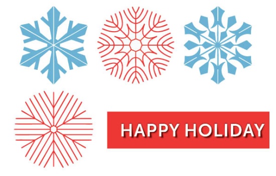 25030-Red Snowflakes